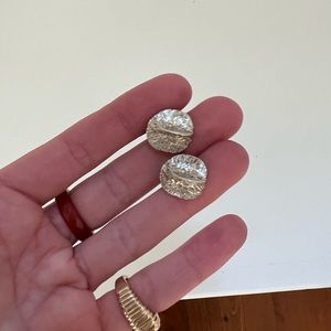 ✨NWOT✨ GoGo Ferguson Sterling Silver Alligator Scute Earrings